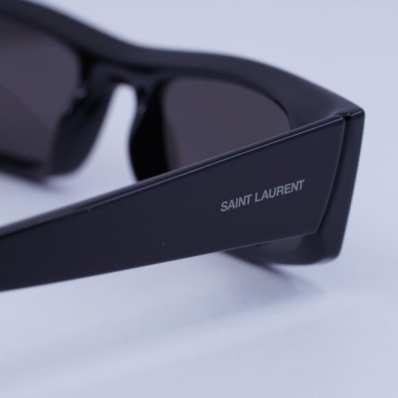 🕶️ New Saint Laurent SL553 001 Sunglasses - Black Frame, Black Lenses - Picture 7 of 14